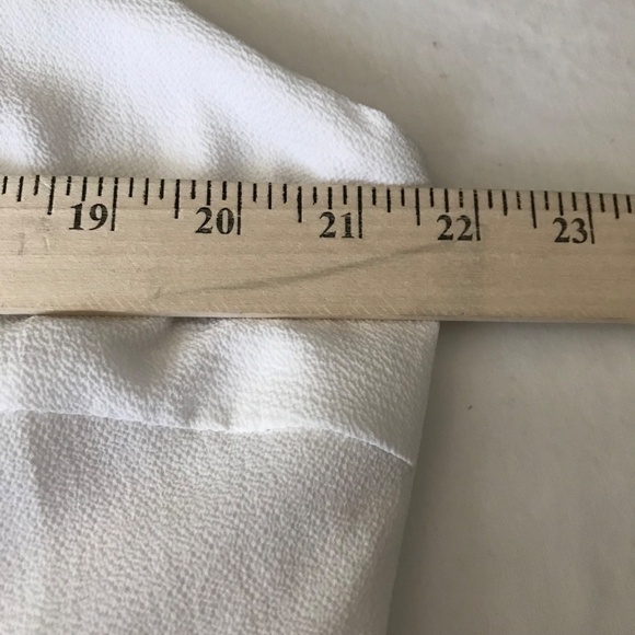 AND NOW THIS Ruffled Midi Dress Fit & Flare White Women’s Plus Size 2X - Picture 14 of 16